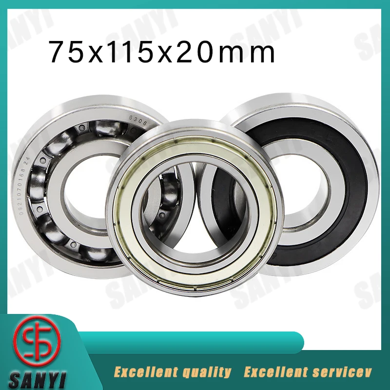 

6015 6015ZZ 6015RS 6015-2RS 60152RS Высококачественный радиальный шарикоподшипник