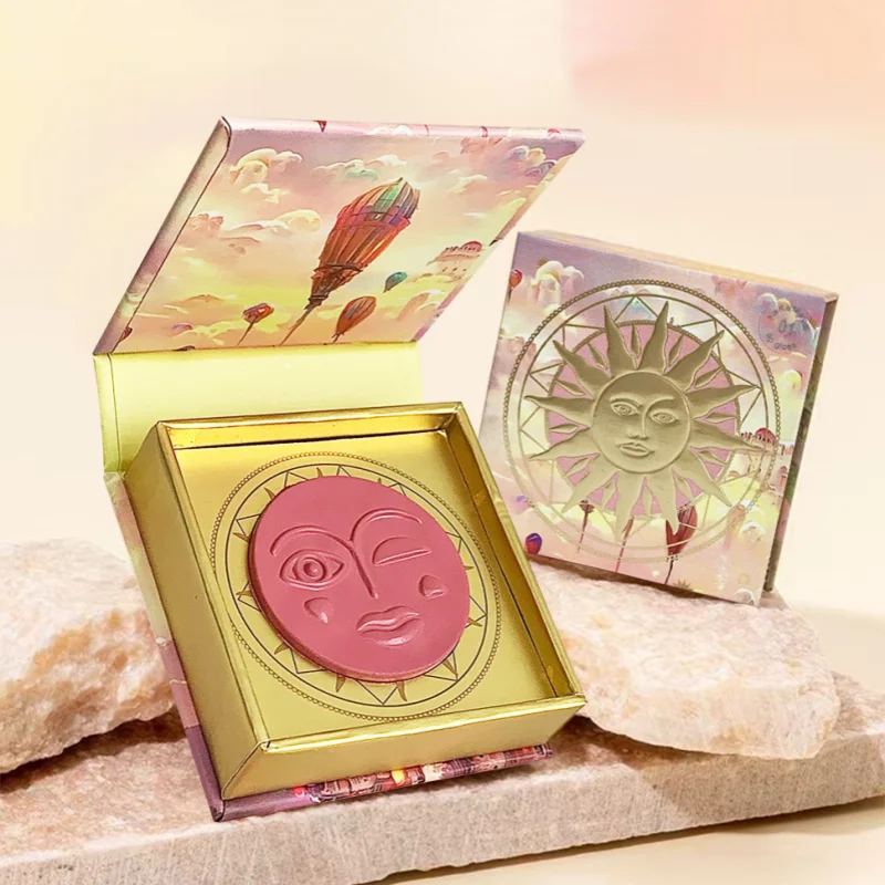 Sun Mood Girlcult Emotional Powder Blush Natural Dimensional Brightening Low Saturation Cream Blusher Longlasting Face Makeup