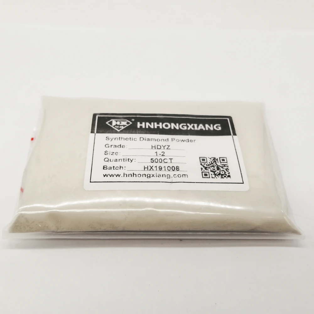 Pó sintético industrial do diamante, abrasivo, pó do diamante, categoria Hdy, 5 mícrons, 20 g