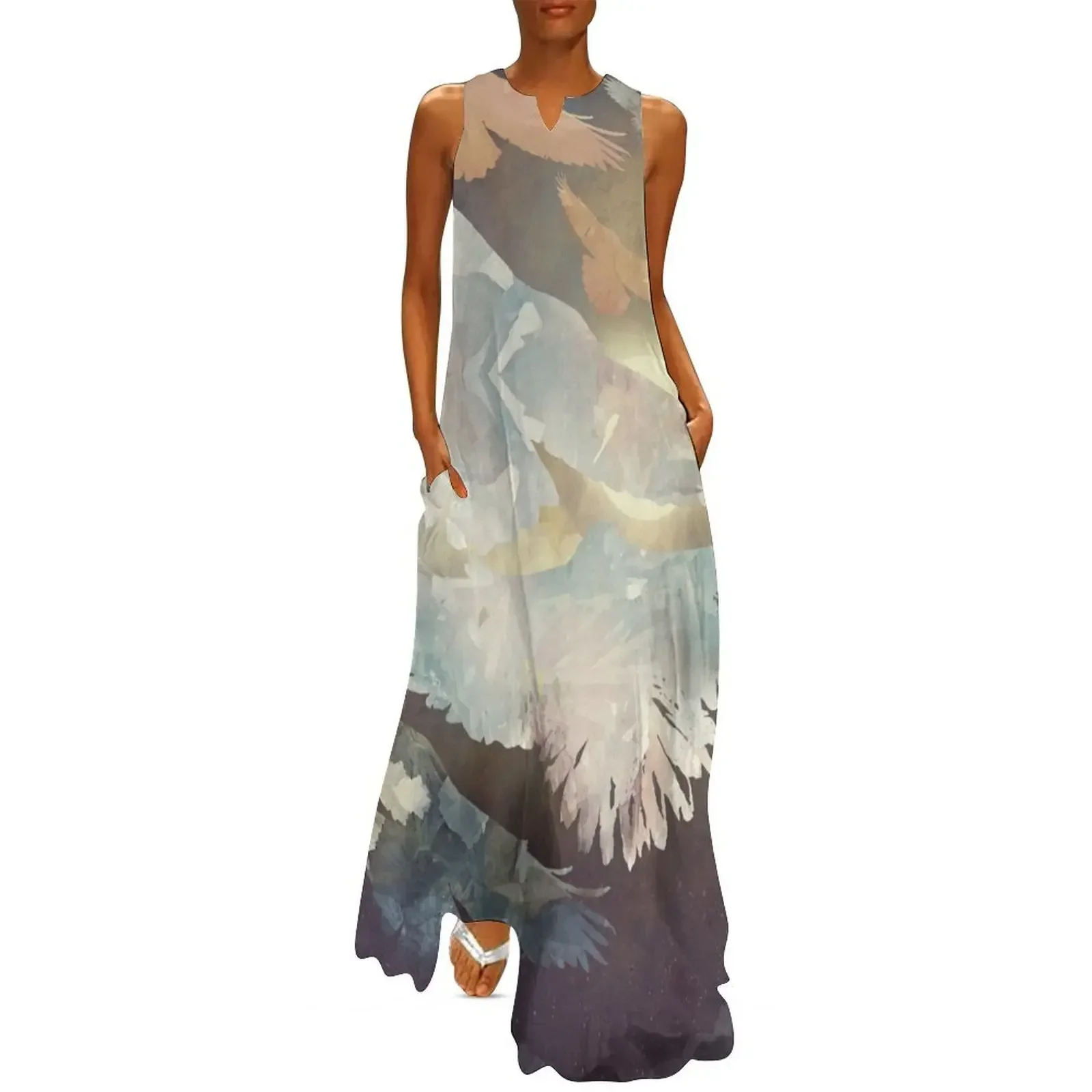 

Midnight Flight Long Dress Clothing female Dress for pregnant women elegant and pretty women's dresses Women's clothing Dress
