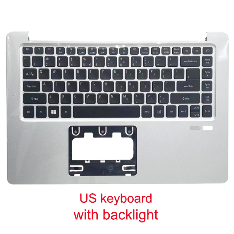 For Acer Swift3 SF314-51 N16P5 laptop palm rest case upper cover keyboard 6B.GKBN5.001 13N1-0QA0601