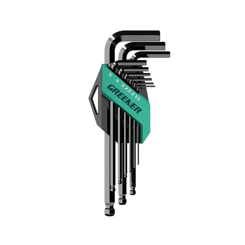 Double End Hex Key Box End Wrench Set Allen Key Hexagon Flat Ball Torx Star Head Spanner Key Set Repair Car Hand Tools