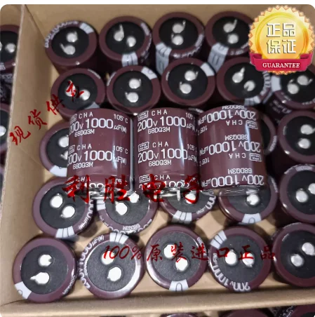 

4pcs/lot Japanese original NIPPON 200V 1000UF 30*35 CHA electrolytic capacitor free shipping