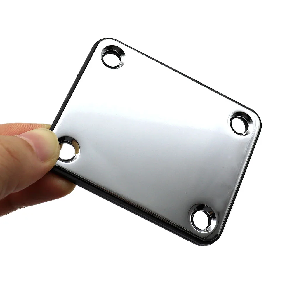 1 Set E-Gitarren-Halsplatte mit Schrauben für ST TL Gitarre Jazz Bass Ersatz-Gitarrenzubehör 7 Farben – Detail 12