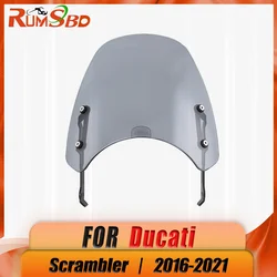 Ducati Scrambler 2016 2017 2018 2019 2020 2021 디플렉터 윈드스크린 윈드실드 윈드 쉴드 플라이 스크린 오토바이