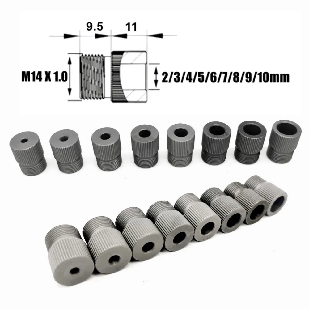Snowchecking Boorhuls Set – 3-10 Mm Voor M14 Boorlocator, Voor Houtbewerking, Nauwkeurige Positionering, 1 Stuk