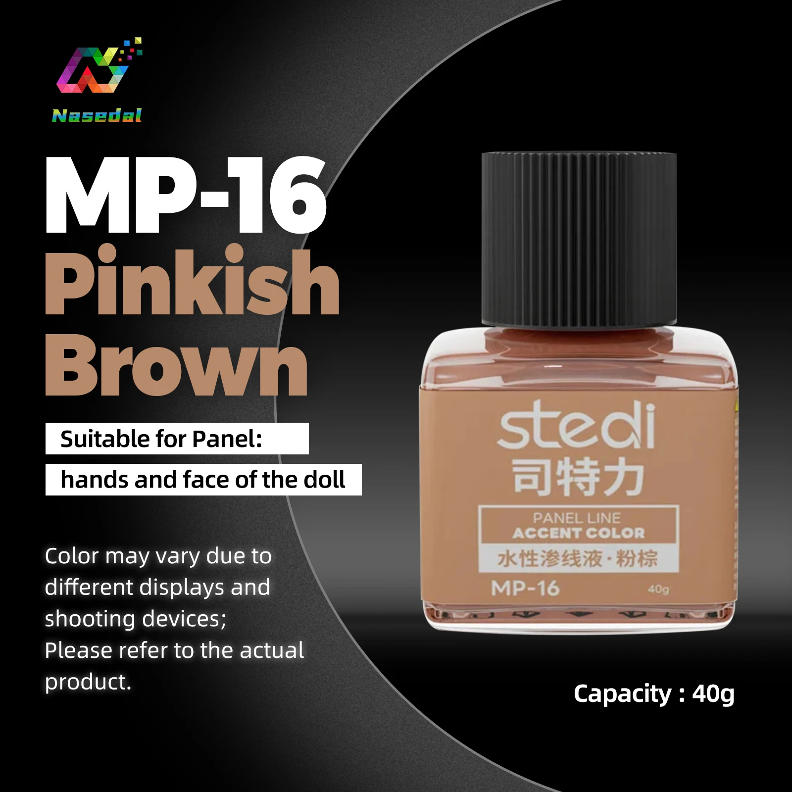 Stedi MP Serie 40g Wetterfeste Acrylfarben Panel Liners für Gunpla Militärmodelle Hobby DIY Bastelmodelle Bausätze