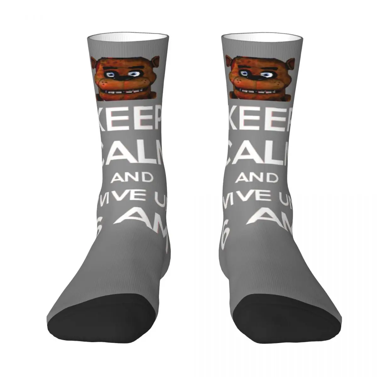 Adults Men Socks Five Nights Freddys Stockings Autumn Funny Soft Socks Graphic Running Anti Bacterial Socks