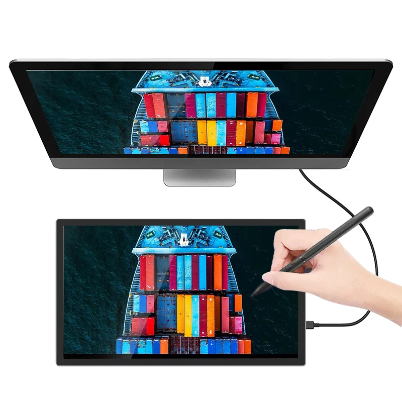 

15.6 Portable 21.5 Inch Interactive Design Displays Digital Pen Graphic Drawing Tablet