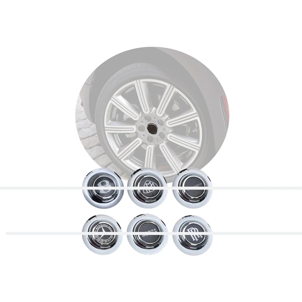 

Floating Cap Wheelsfloating Center Caps Floating Center Caps Cover Floating Rolling Center Car Logo for Luxury Cars