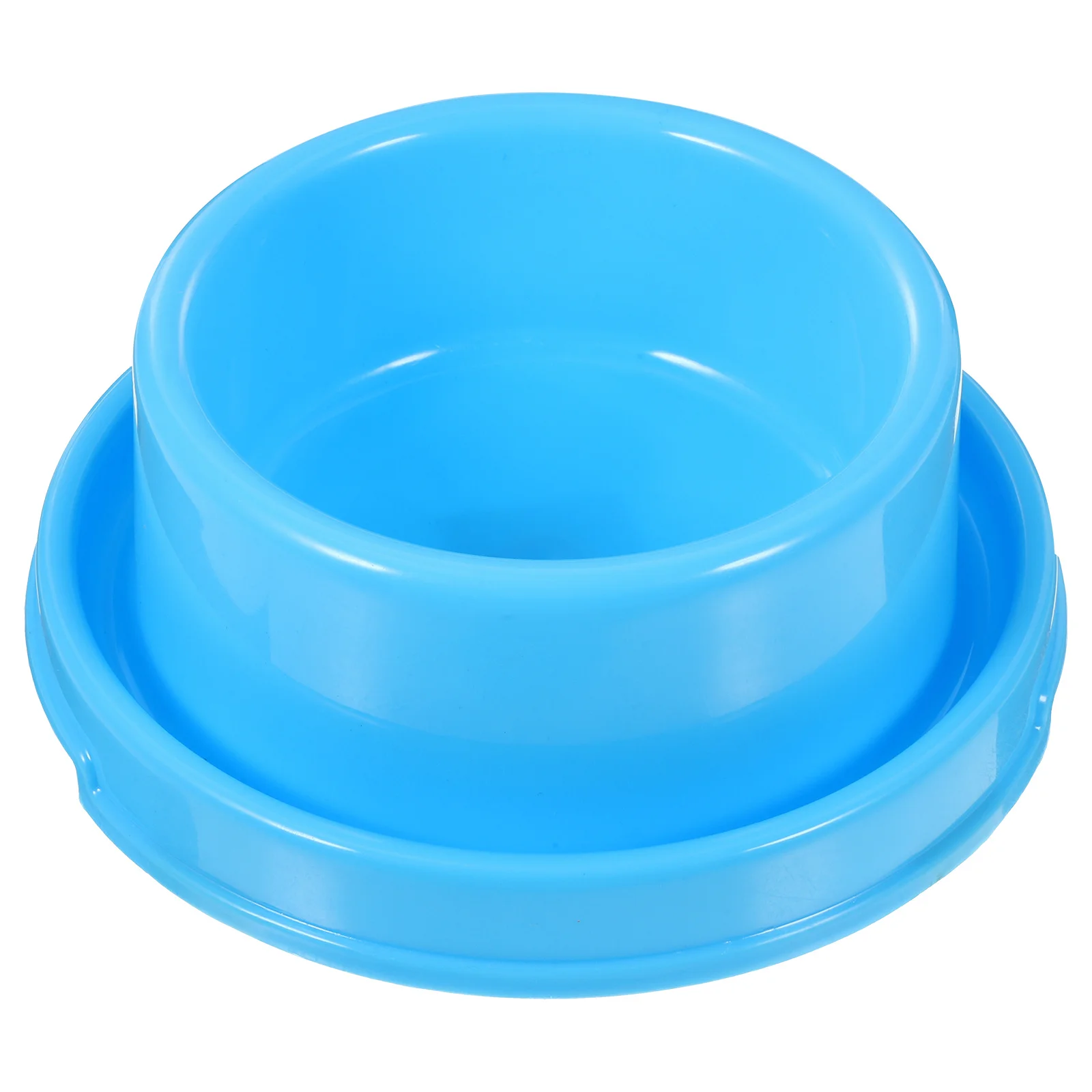 

Anti-Ant Pet Food Bowl Blue Circle Durable for Puppies Kittens Small Dogs Easy to Clean Pet Food Bowls Dog Feeding Bowls