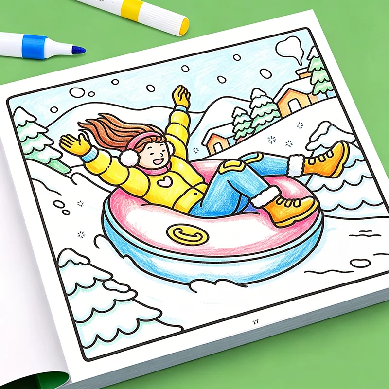 Livre de coloriage pour la vie quotidienne des filles, livre de dessin créatif et relaxant, parfait pour soulager le stress, apaiser l'esprit pour les jeunes adultes