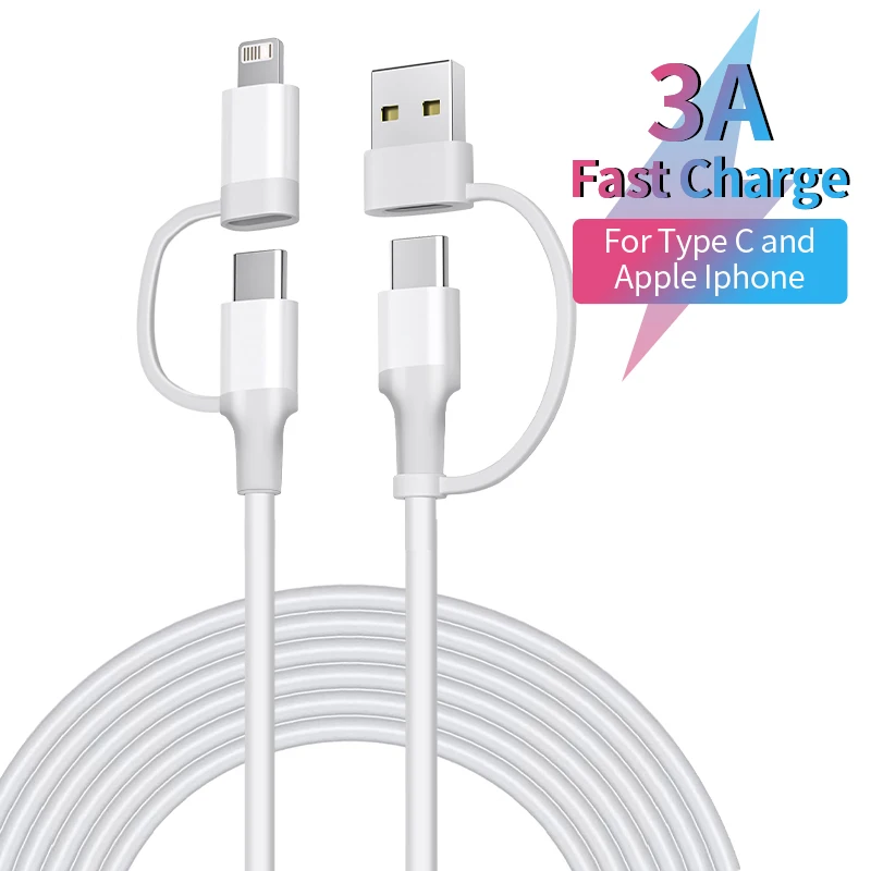 4 In 1 Data Cable M…