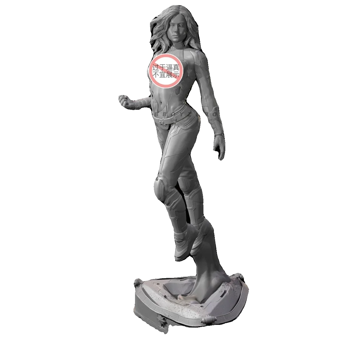 

50mm 75mm Resin model kits figure colorless and self-assembled（3D Printing ） TD-6391/3D