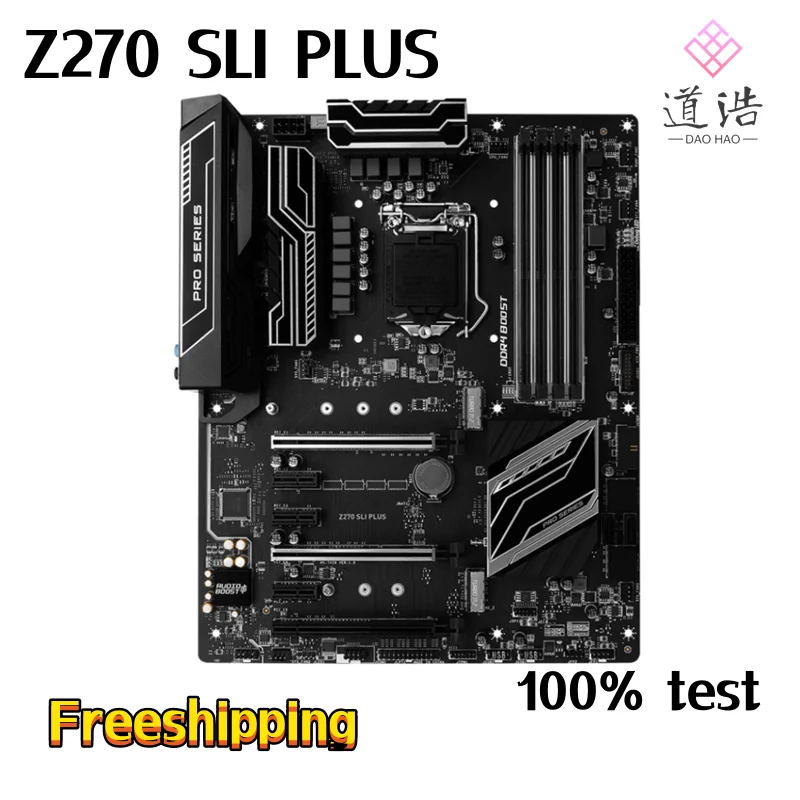 

Материнская плата для Z270 SLI PLUS 64 Гб M.2 HDMI LGA 1151 DDR4 Z270 материнская плата 100% протестирована Полная работа