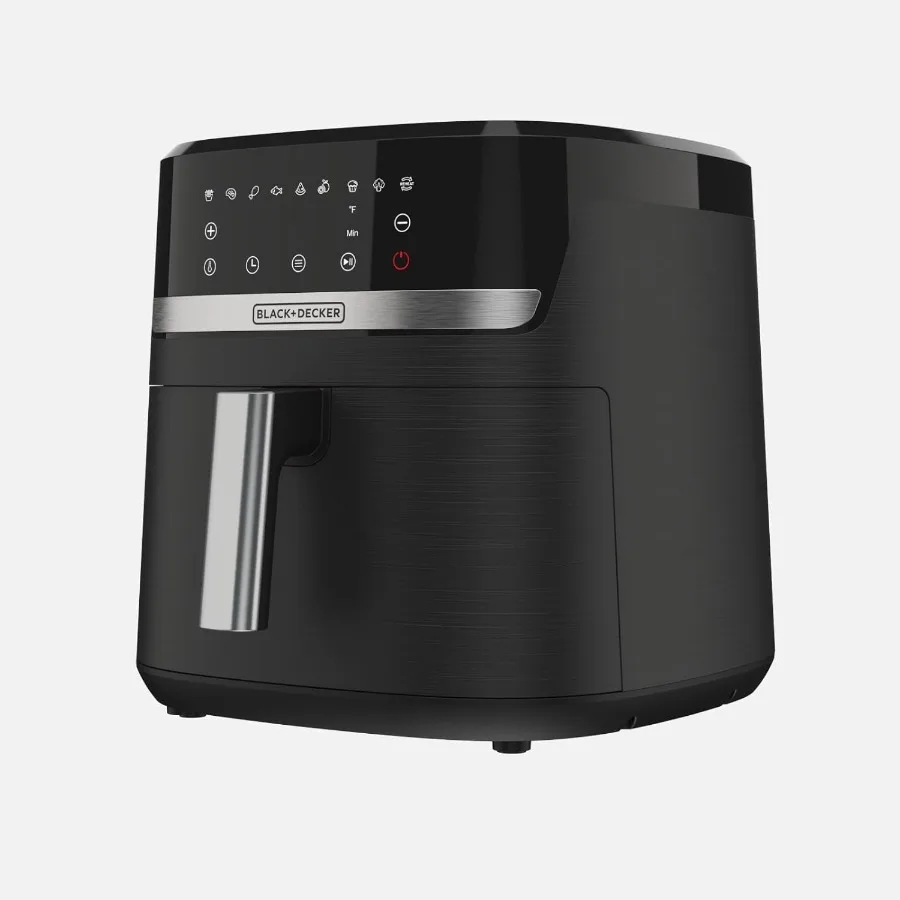 Purifry 8QT Air Fryer Crispy Deep Fried Taste without the Fat Plus Bake Dehydrate and Keep Food Warm Digital Touchscreen and Au