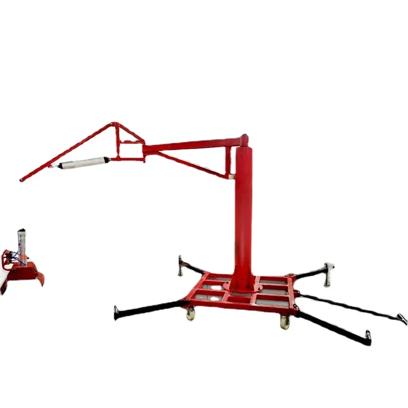 Pneumatic assisted mechanical gripper electric transfer machine mobile balance crane cement feed cantilever crane