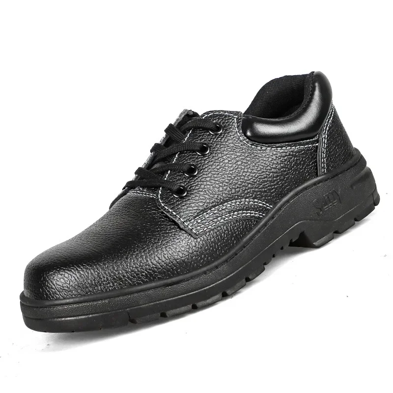 DurableMen's Labor Insurance Shoes Men's Steel Baotou Anti-smashing Anti-piercing Construction Site Shoes Wear-resistant Lightw