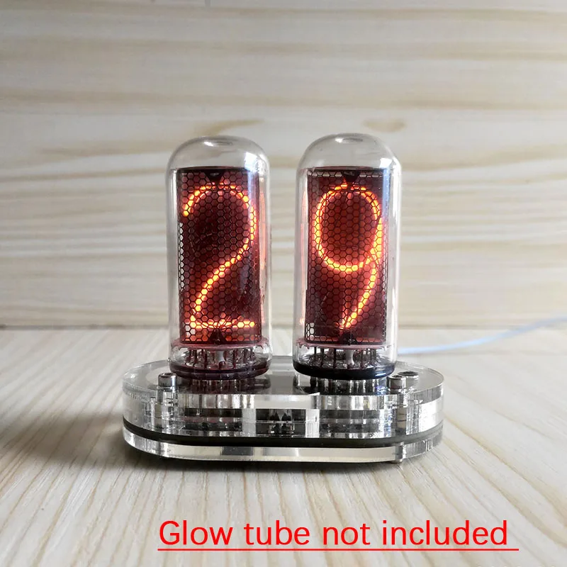 2-bitowy zegar świecący dla IN12 IN14 IN8 IN18 QS30 Nixie tube Tube POWER type-C