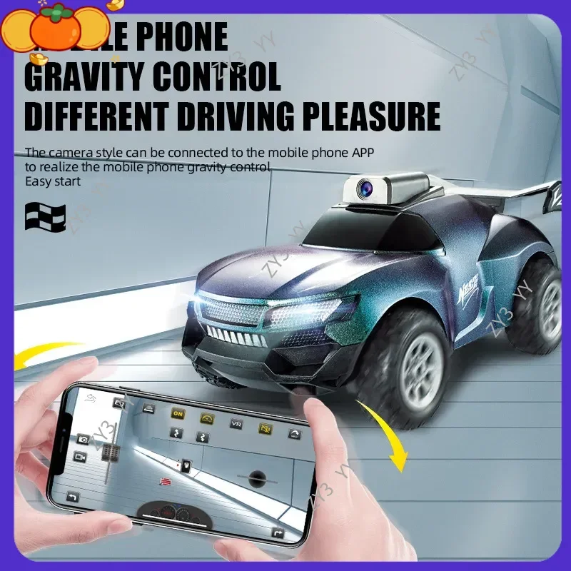 Snelle 2.4G afstandsbediening auto met camera Elektrisch drijvend racespeelgoed voor jongens Ideaal kerstcadeau voor de feestdagen