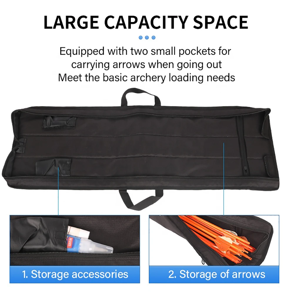 83*11 سنتيمتر الرماية السهم جعبة منحني انهاء الخدمة القوس Longbow الصيد الخصر حامل قابل للتعديل المحمولة حقيبة يد تخزين السهام حقيبة