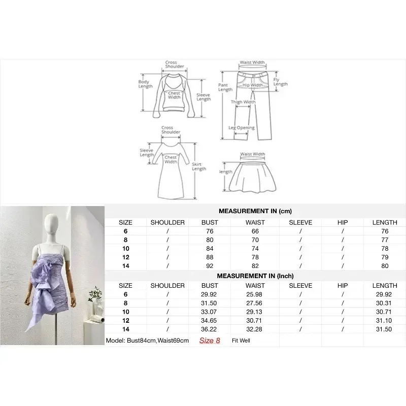 Top Quality 2025 New Arrivals Elegant Woman Sling Mini Dress Violet Purple Backless Flowers Appliqued Folds Summer Dresses