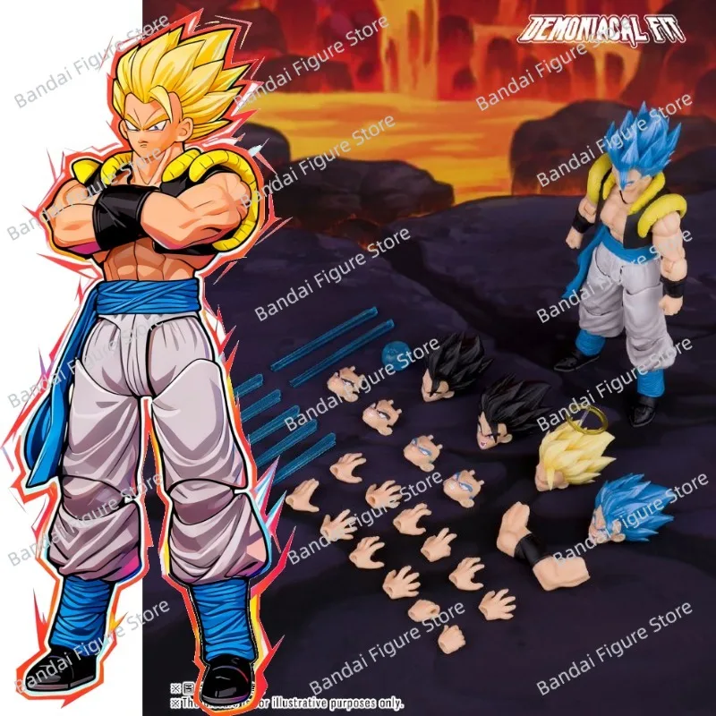 

Demoniacal Fit DF Dragon Ball Z SHF Super Saiyan SSJ Hero Waltz The Ultimate Dance Gogeta Аниме Фигурка Модель Подарки Игрушки