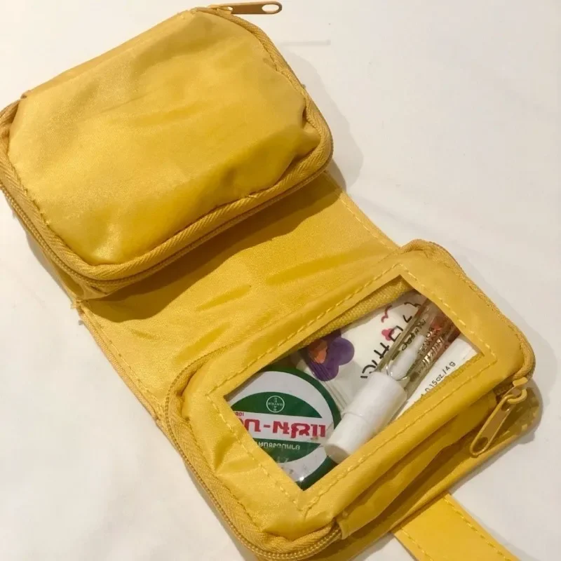 حقيبة مستحضرات التجميل سنوبي، حقيبة أدوات الزينة للسفر للنساء، حقيبة تخزين حبوب الدواء، محفظة محمولة للفتيات، هدايا محفظة للعملات المعدنية للأطفال #2