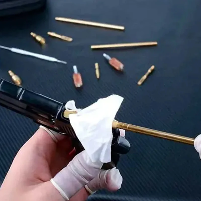 Pistol Cleaning Kit .357 Caliber Cleaning Kit 9mm Pistol Clean Kit For .45 .40 .380 .357 .22 Caliber For AR15 M4 AK47 G17 G19 view 3