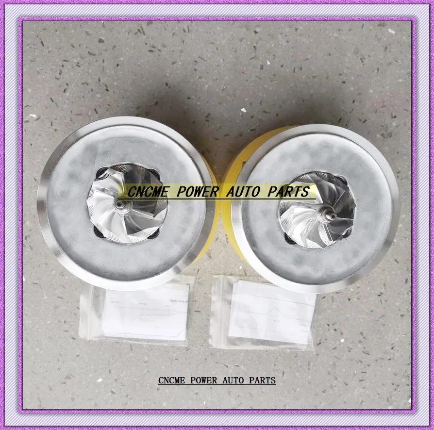 WW 2 uds cartucho Turbo CHRA para AUDI S6 S7 A8 S8 V8 QUATTRO A8Q JH5IT 079145703 E 079145704 E 079145721 079145722 CEUC CEUA CUE