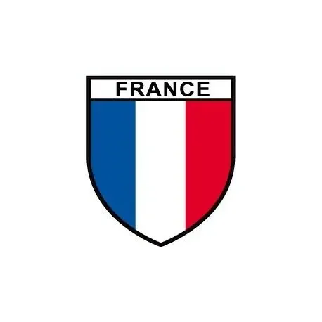 Autocollant Drapeau Francia pegatina francais opex militaire