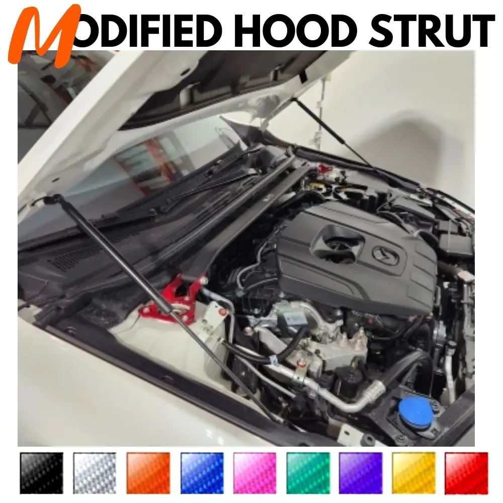 

Front Hood Struts for Mazda3 (BP) 2019-present Shock Lift Supports Bonnet Gas Dampers Springs No-Drill
