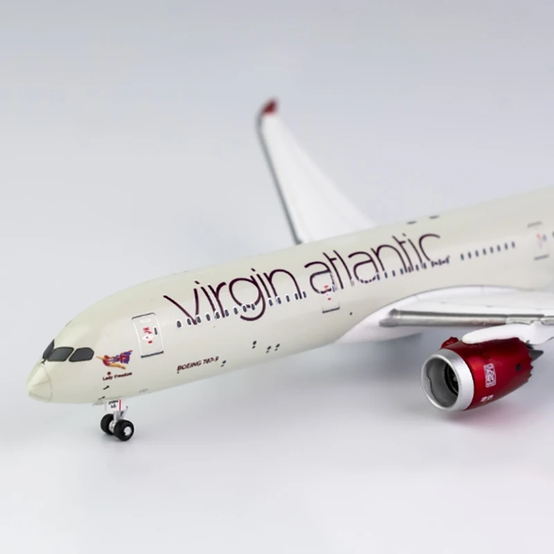 1:400 Scale B787-9 G-VBEL 15903JA Virgin airline model alloy