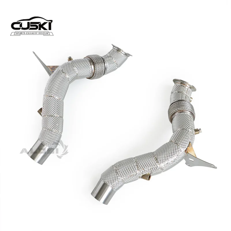 

Трубы для модификации выхлопных газов автомобиля подходят для Ferrari F8 3.9T 2019-2024, уменьшают сопротивление выхлопных газов