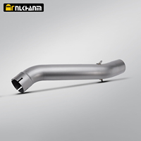 Aprilia RSV4 1100 RSV4 1100 Factory Tuono V4 1100 2021-2024 Motorcycle Exhaust titanium alloy Mid Link Pipe For Aprilia RSV4