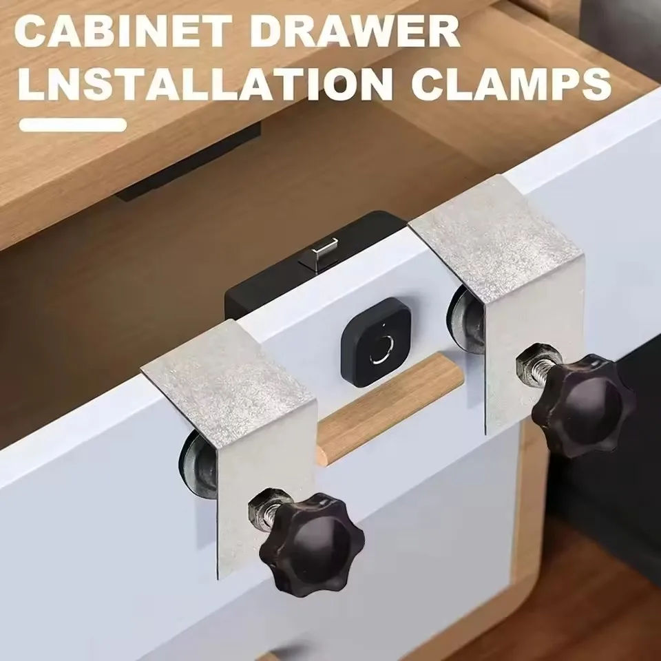 

Drawer Front C Clamp Stainless Steel Heavy Duty Mounting Clamp For Furniture Repairing Construction Tools Accessories