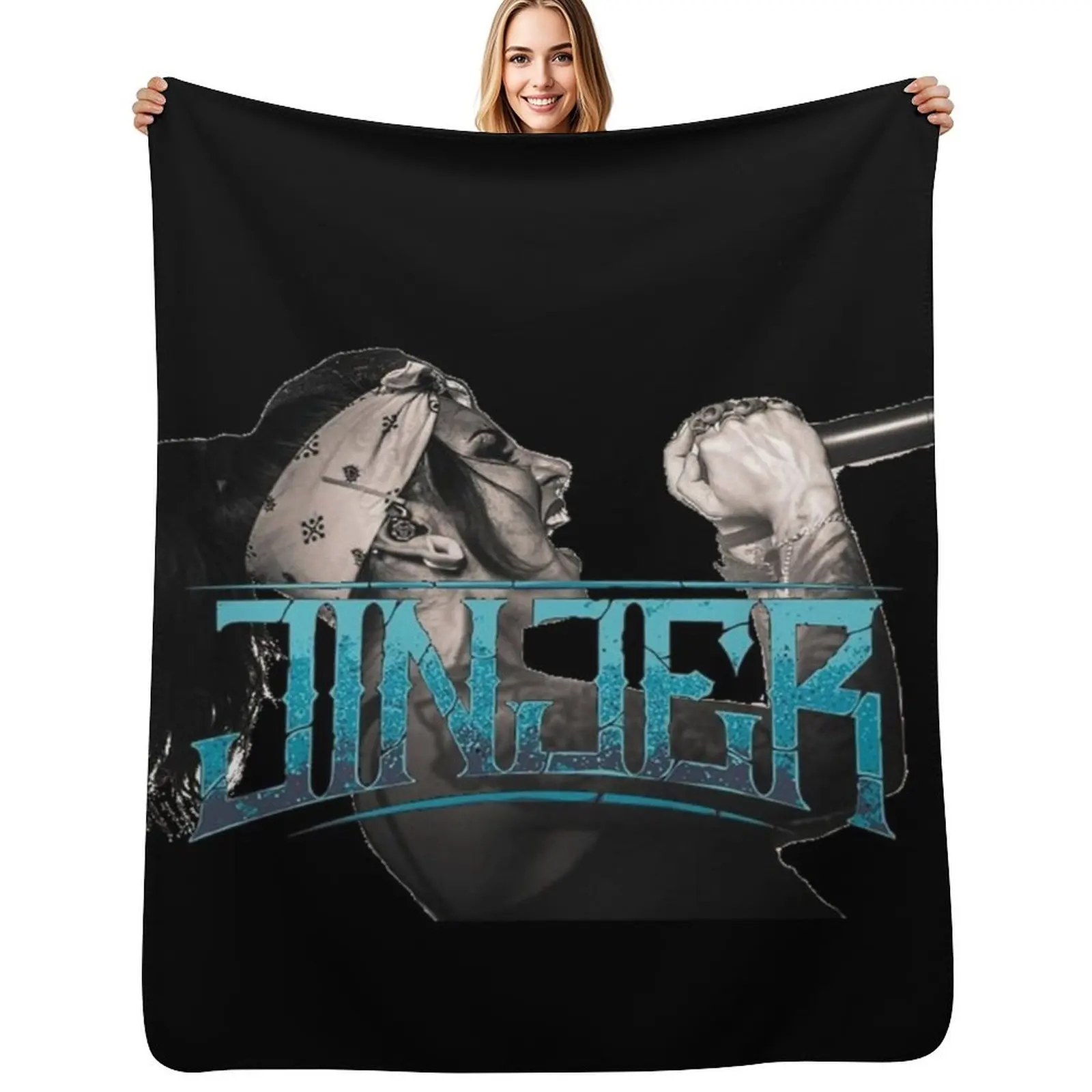 

Tatiana Jinjer Throw Blanket sofa bed Bed Fashionable Camping manga Blankets