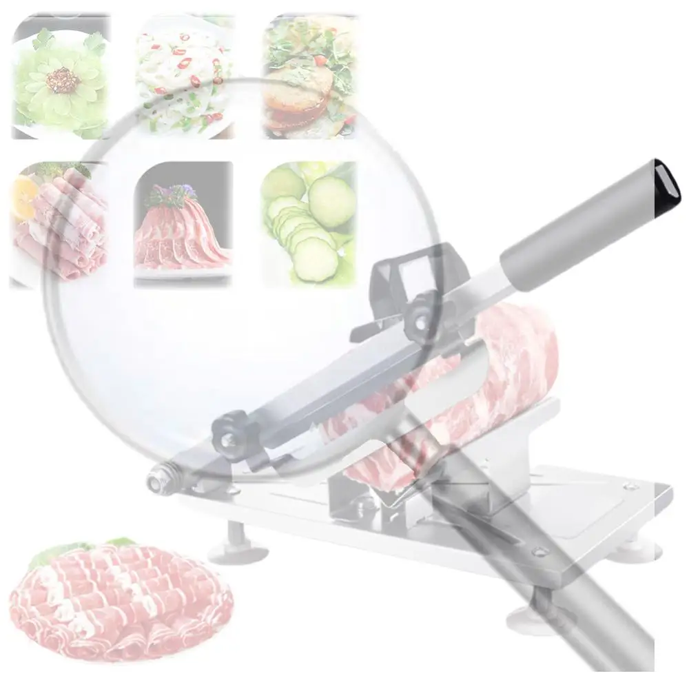 

Beef Herb Mutton Rolls Cutter Adjustable Thickness Manual Meat Chopper Household Kitchen Cutting Machine Kitchen Cutting Tool