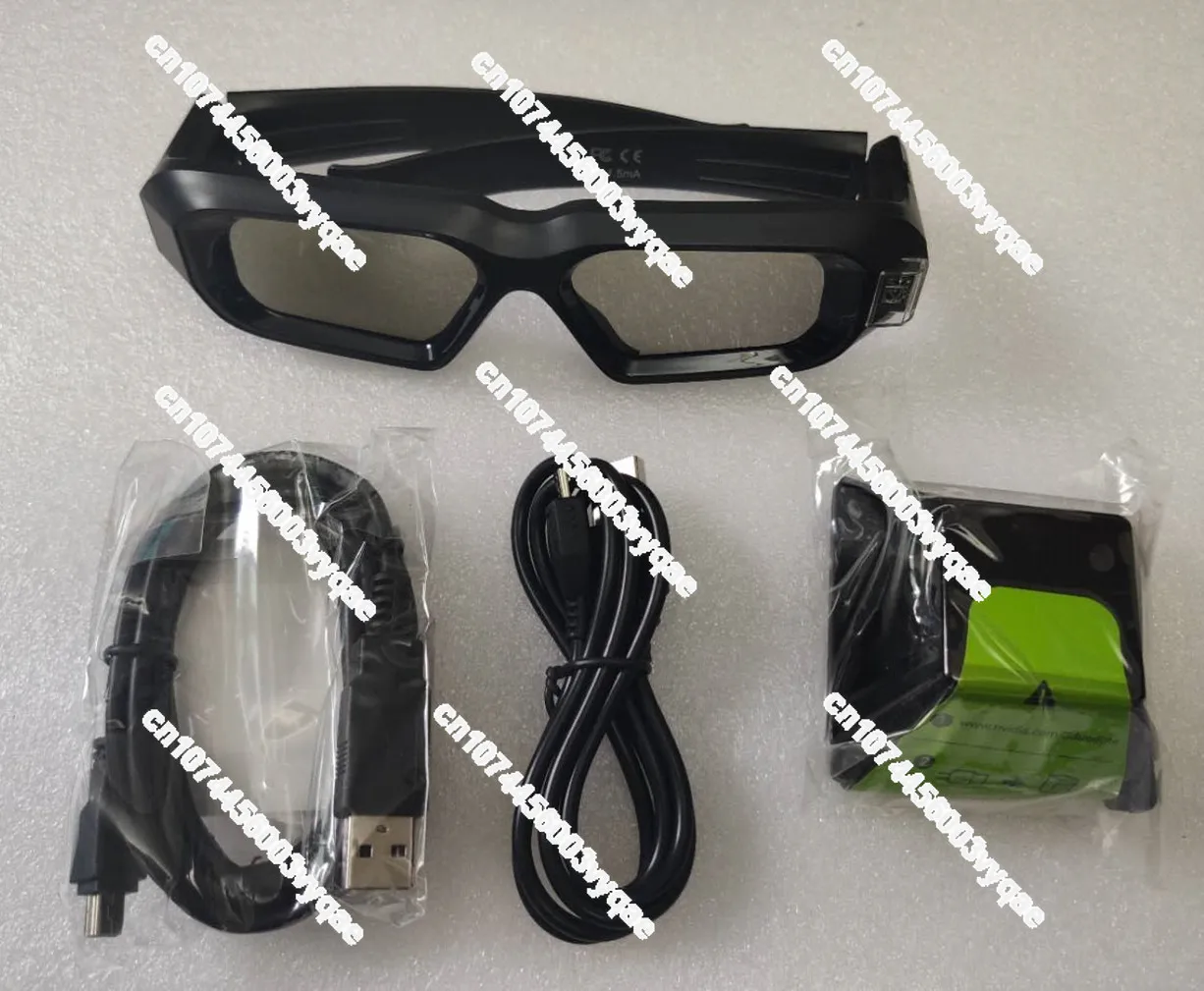 3D VISION V3 Stereoscopic Wireless Glasses Set Replacement for 3D Vision 2 System