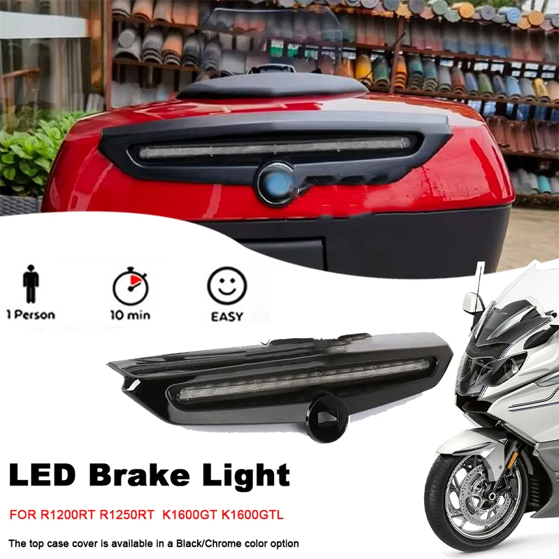 

Motorcycle Accessories Brake Light For BMW K1600GTL Exclusive K1600GT R1250RT R1200RT Rear Box LED Brake Light Taillight