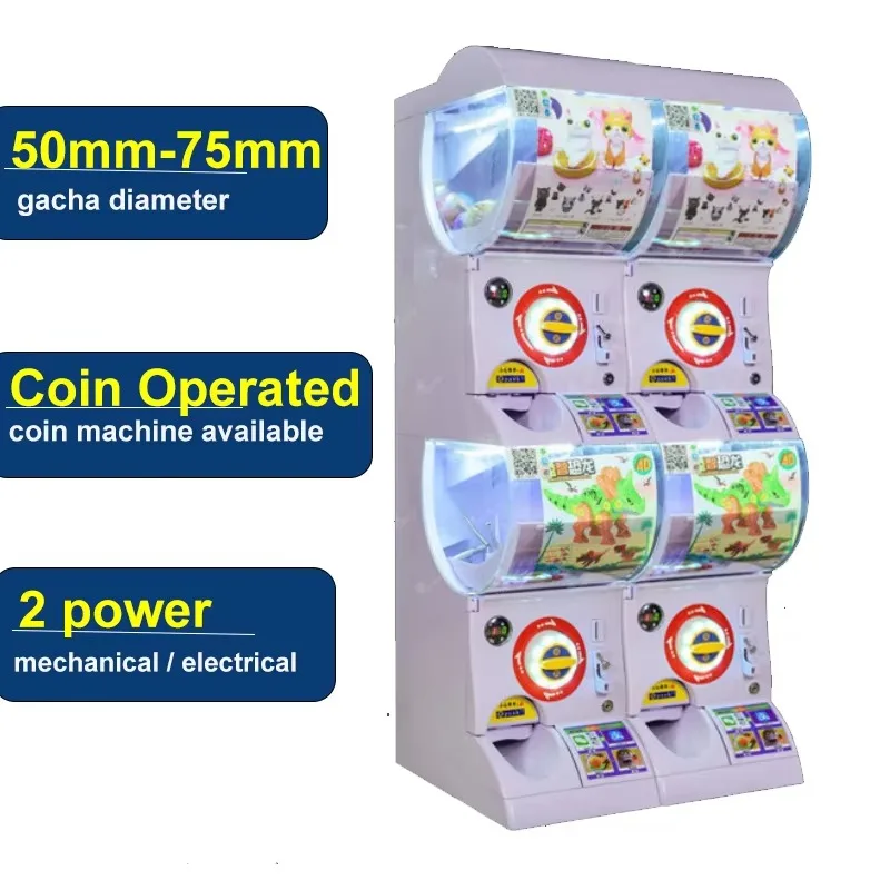 

Оптовая продажа, настраиваемая мини-аркадная машина Gashapon, монетоприемная игрушка с шариком и яйцом, подарочная игра