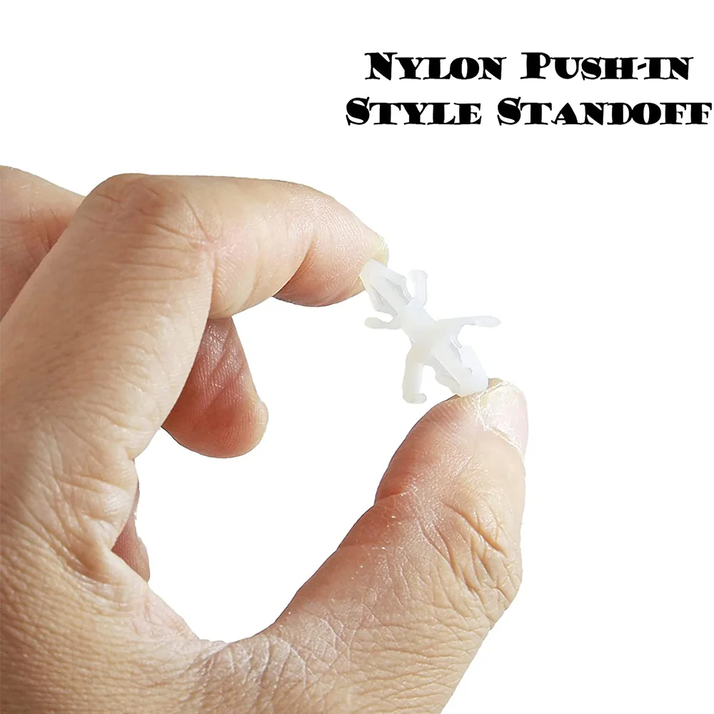 A23F-100PCS XLB Type Nylon PC Board Isolation Column Pcb Computer Spacer Double-Head Spacing Column Support
