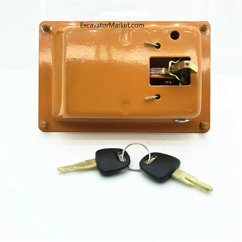 For Hitachi zax/zx60 70 side door lock excavator ZX200-3 side door lock EX200-5 side door lock Anti-theft excavator accessories