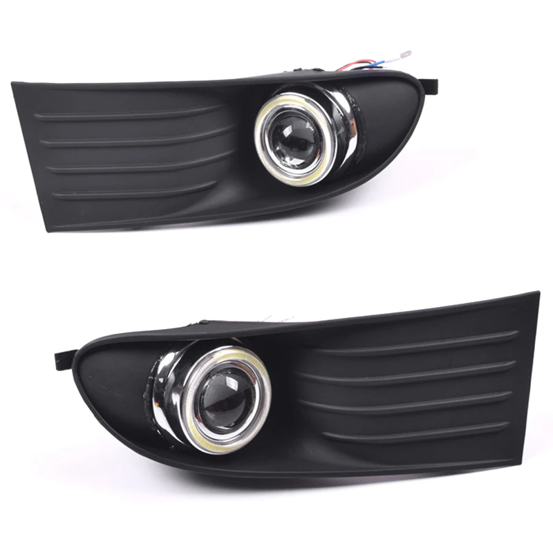 

LED Daytime Running Light Fog Lamp 12V Car Running Lights with Angel Eyes for Dodge Journey