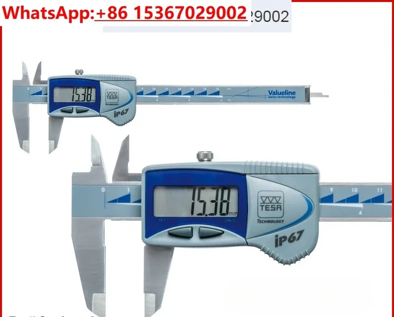 TESA Brown & Sharpe Digital Vernier Calipers IP67 oil water dust proof 150 200 300   00539390
