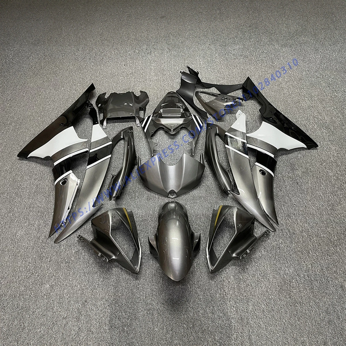 For R6 2008 2009 2010 13S RJ15 Bodywork Fairing Kit Injection Moulded ABS Cowls Panels Complete Replacement Parts