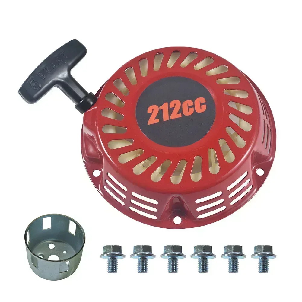 1Pc Pull Start Recoil Starter For Predator Rato 173cc 212cc For Honda GX168 GX200 Engines Garden Power Tool Parts