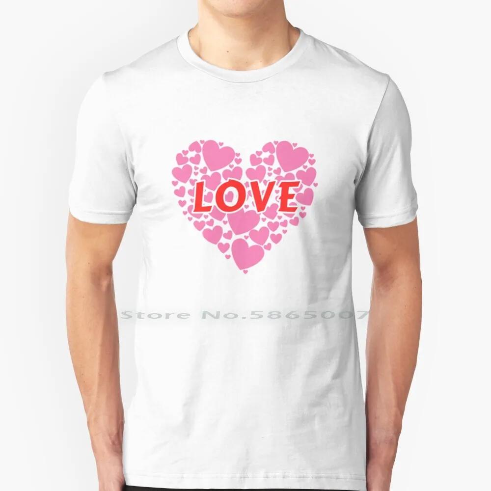 Love Is In My Heart 100% Cotton T Shirt Will You Be My Valentine Happy Valentines Day I Love You My Girlfriend My Boyfriend