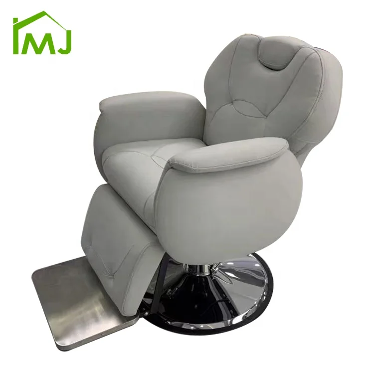 

Luxury Barbershop Salon Exclusive Remote Control Reclining Rotating Barber Chair