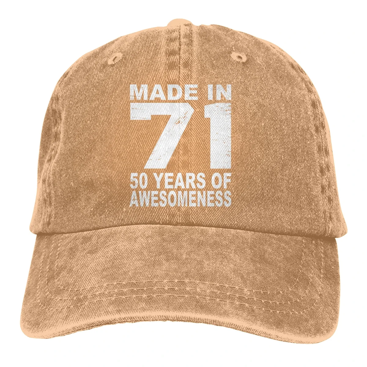 Made in 71 50 Jahre Awesome ness 1971 Geburtstag Vintage Baseball Cap Männer geboren 1971 Caps Farben Frauen Sommer Snapback Caps